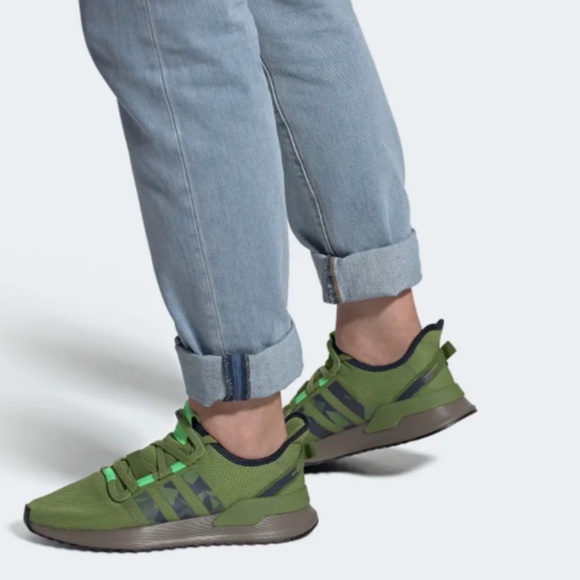 Adidas u deals path run green